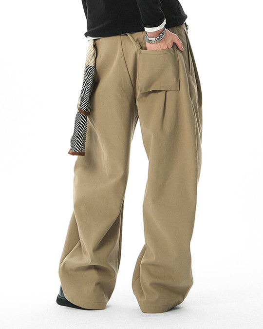 JHYQ Pleated Machete Baggy Work Pants | Face 3 Face