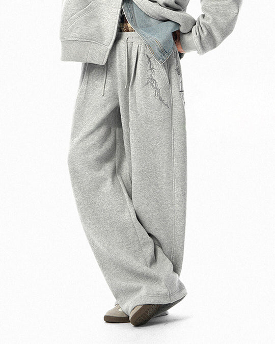 JHYQ Thorn Embroidered Sweatpants | Face 3 Face