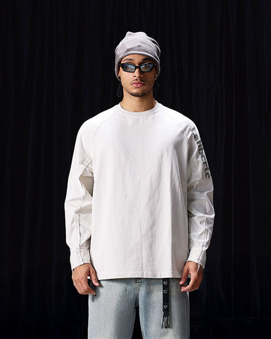 Labt Raglan Structured Long Sleeve Tee | Face 3 Face