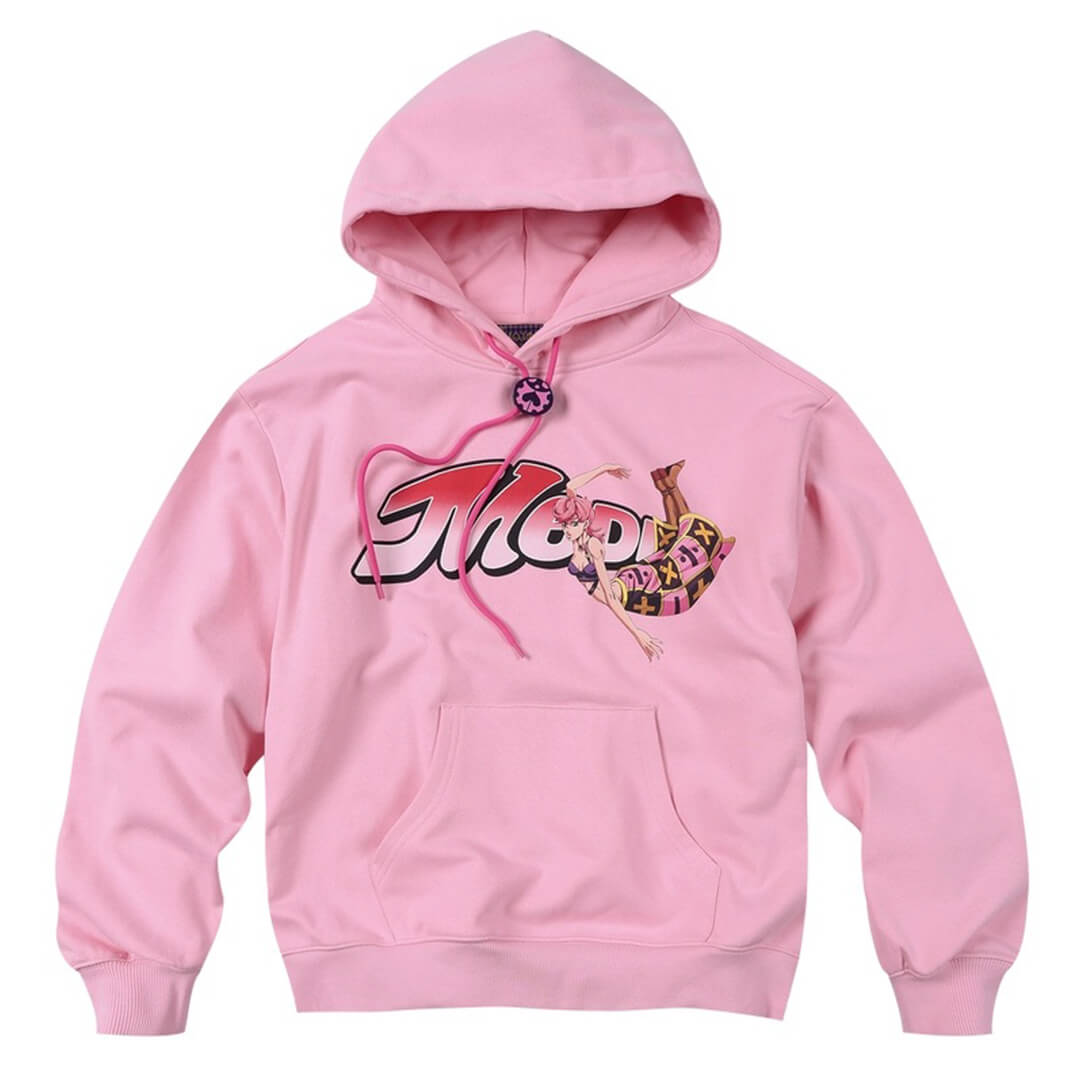 MEDM × JOJO Accent Drawstring Print Hoodie | Face 3 Face