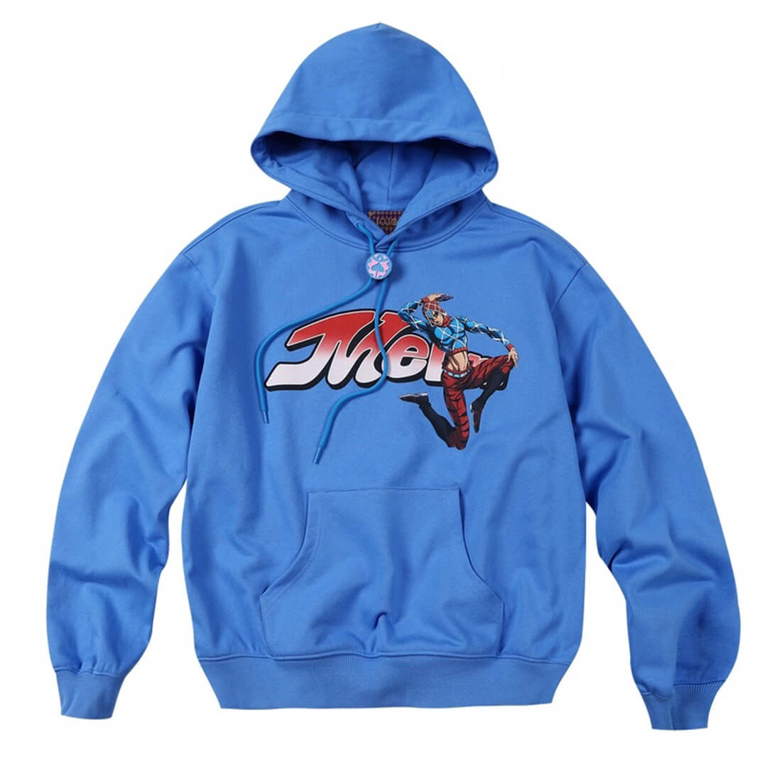 MEDM × JOJO Accent Drawstring Print Hoodie | Face 3 Face