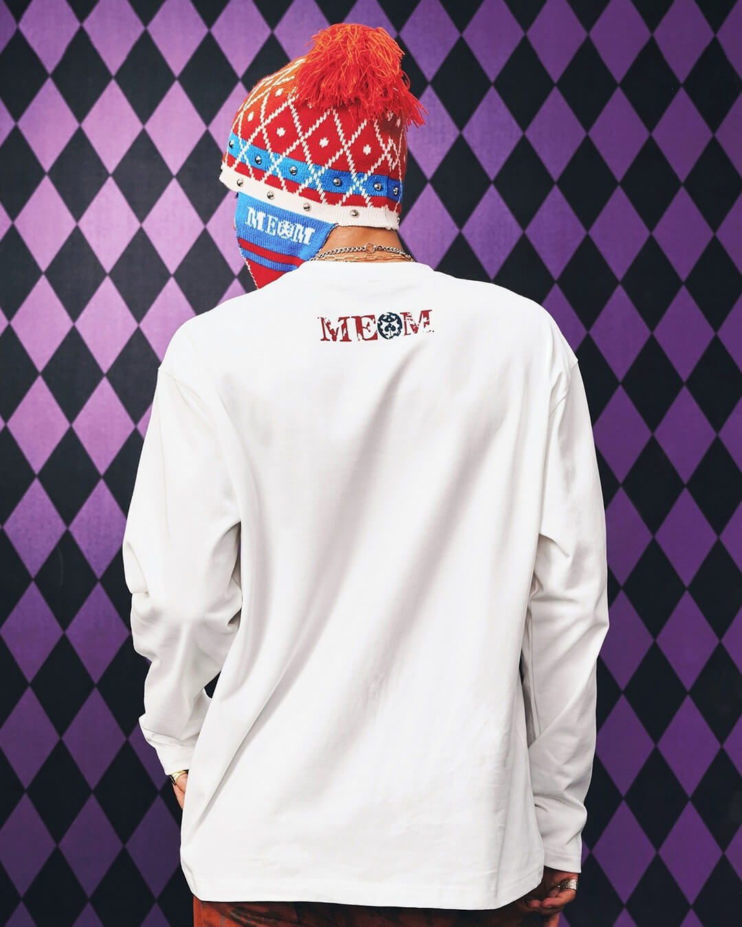 MEDM × JOJO Character Print Long Sleeve Tee | Face 3 Face