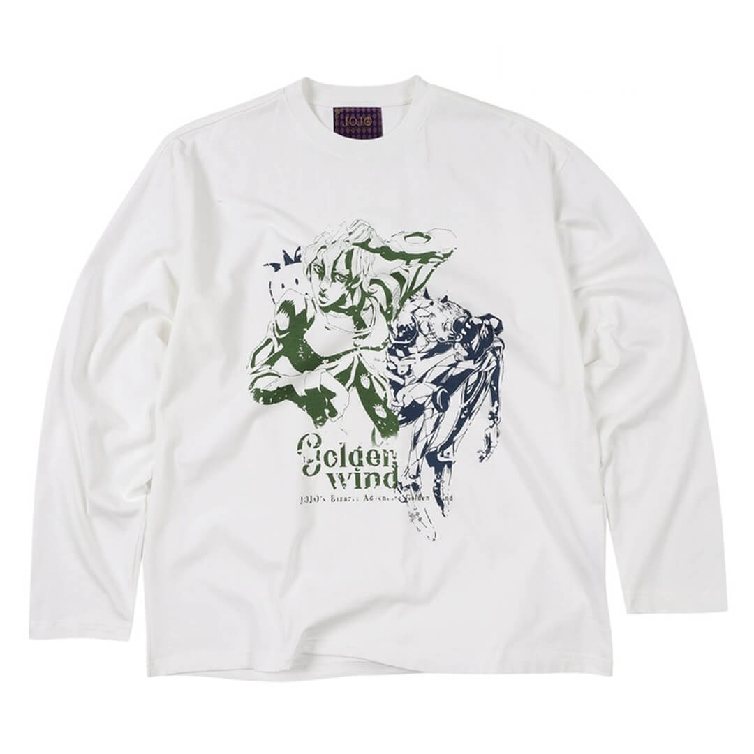 MEDM × JOJO Character Print Long Sleeve Tee | Face 3 Face