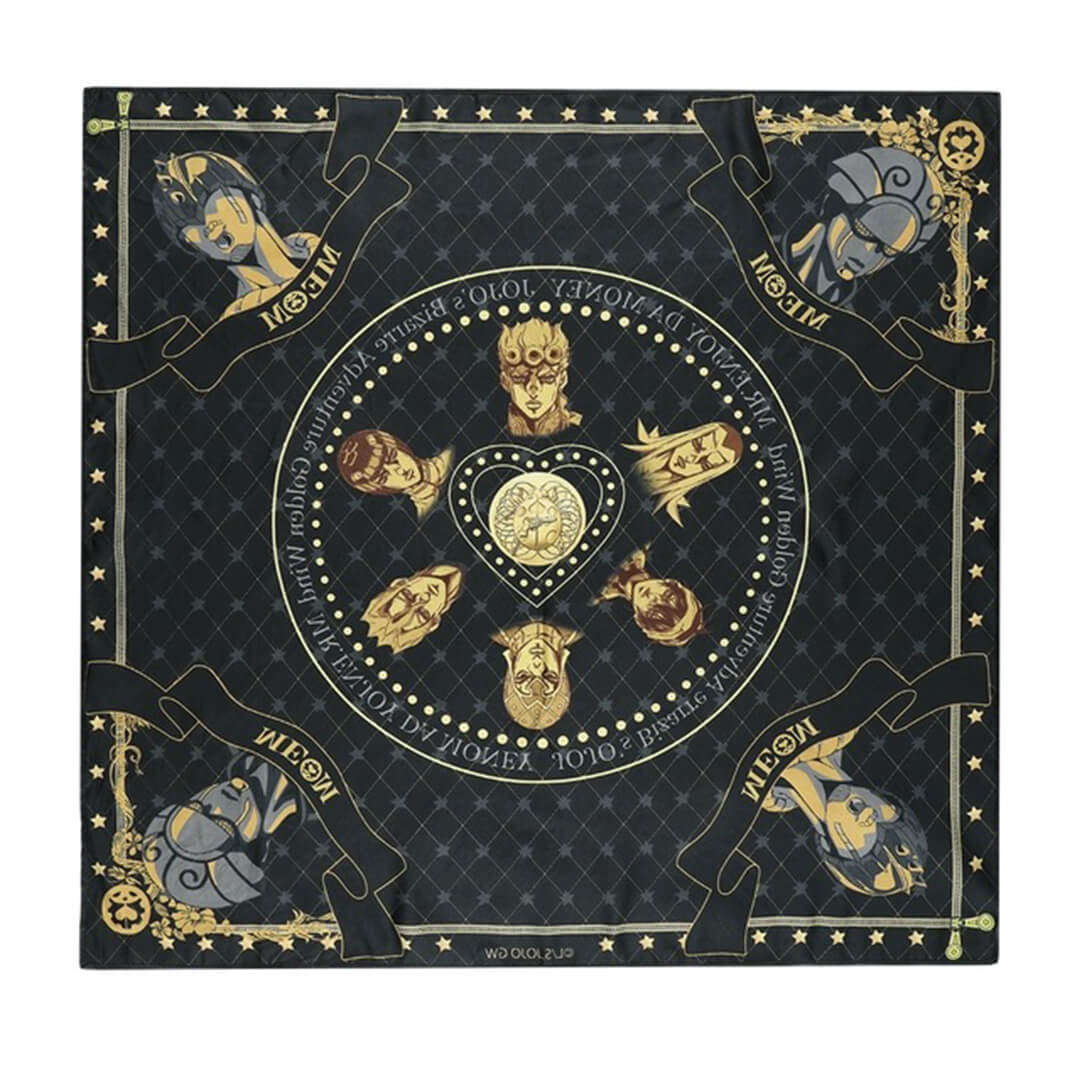 MEDM × JOJO Character Print Scarf | Face 3 Face