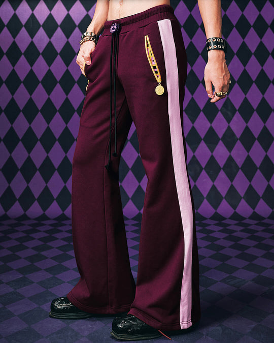 MEDM × JOJO Color Block Side Stripe Track Pants | Face 3 Face