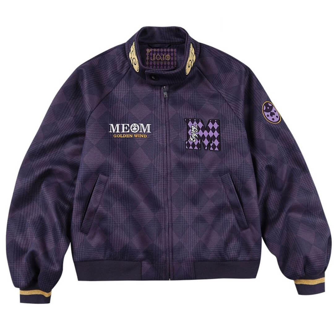 MEDM × JOJO Diamond Plaid Harrington Jacket | Face 3 Face