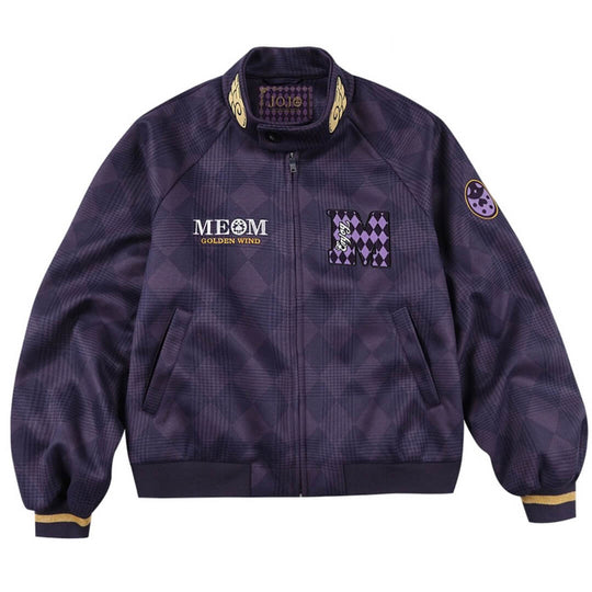 MEDM × JOJO Diamond Plaid Harrington Jacket | Face 3 Face