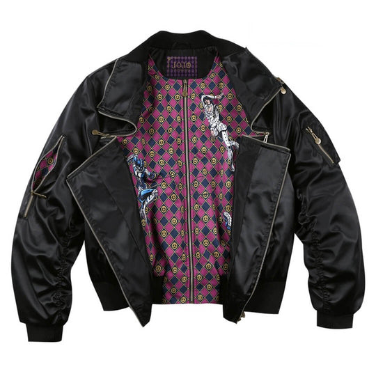 MEDM × JOJO Multi Zip Bomber Jacket | Face 3 Face