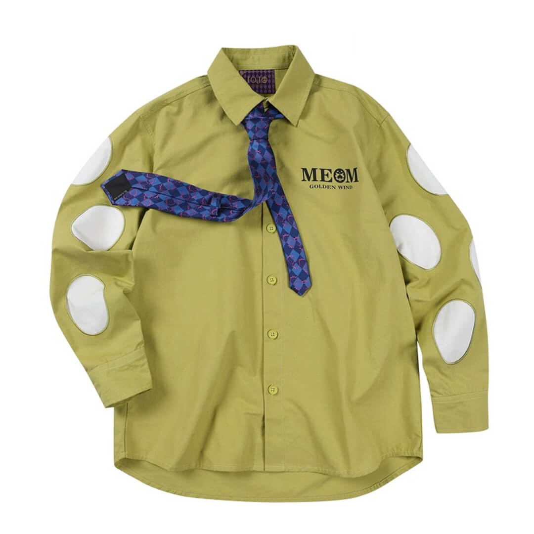 MEDM × JOJO Patchwork Long Sleeve Shirt | Face 3 Face