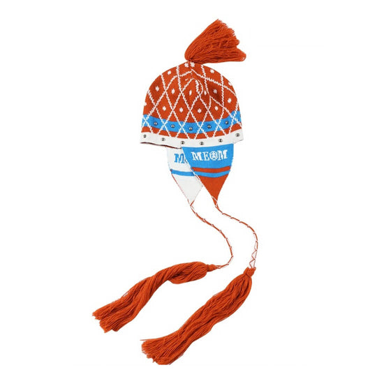 MEDM × JOJO Studded Plaid Ear Flap Beanie | Face 3 Face