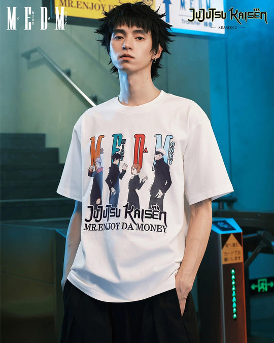 MEDM × Jujutsu Kaisen Character Multi Print Tee | Face 3 Face