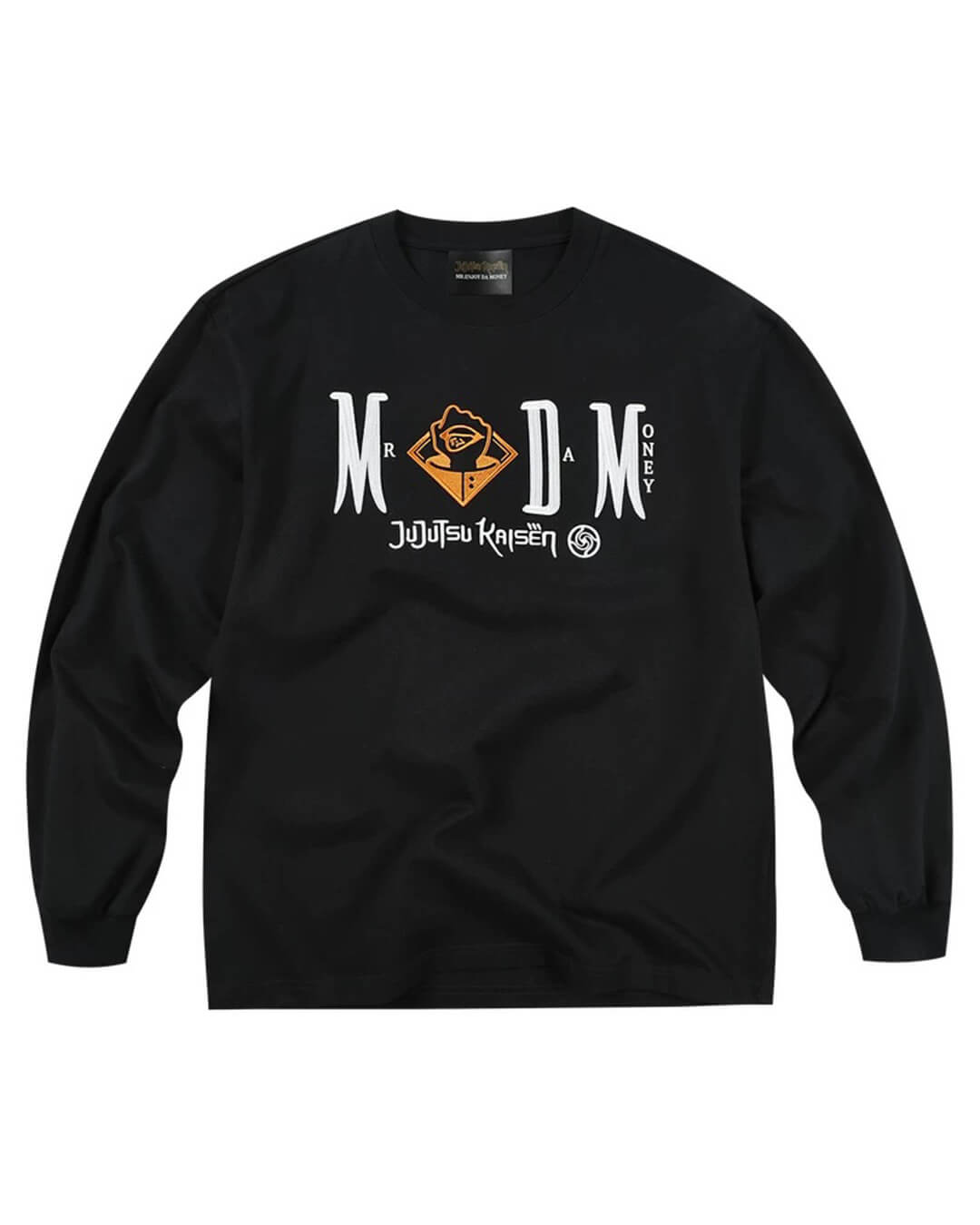 MEDM × Jujutsu Kaisen Character Print Embroidered Long Sleeve Tee | Face 3 Face