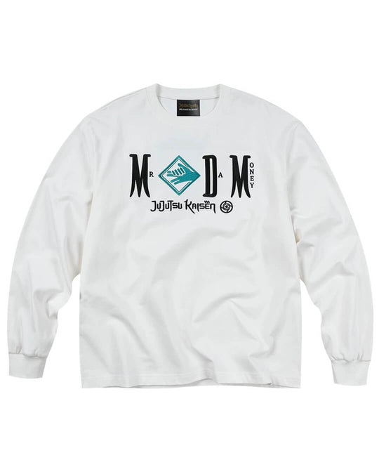 MEDM × Jujutsu Kaisen Character Print Embroidered Long Sleeve Tee | Face 3 Face