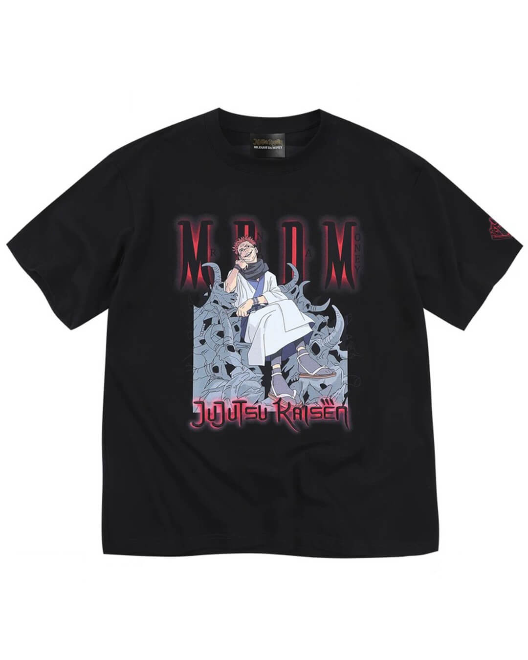 MEDM × Jujutsu Kaisen Ryomen Sukuna Print Embroidered Tee | Face 3 Face