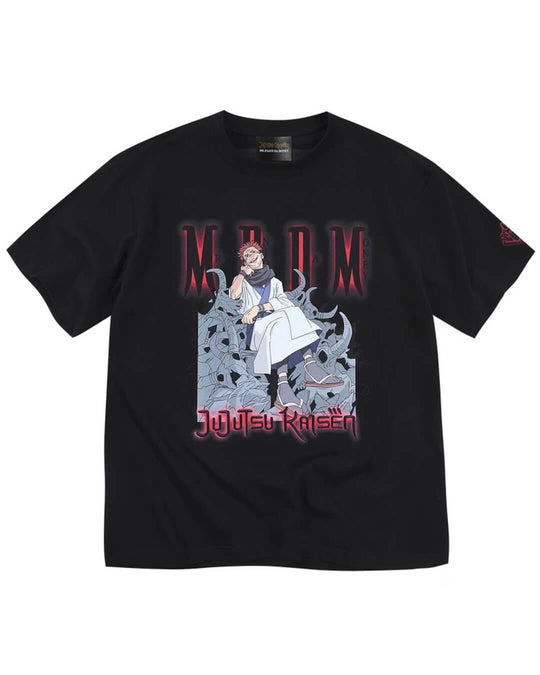 MEDM × Jujutsu Kaisen Ryomen Sukuna Print Embroidered Tee | Face 3 Face