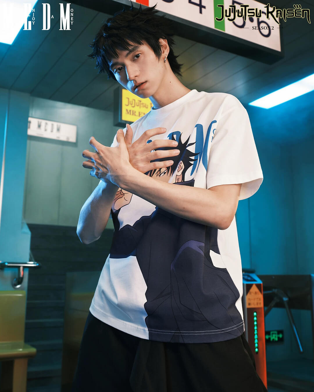 MEDM × Jujutsu Kaisen Shibuya Incident Arc Character Print Tee | Face 3 Face