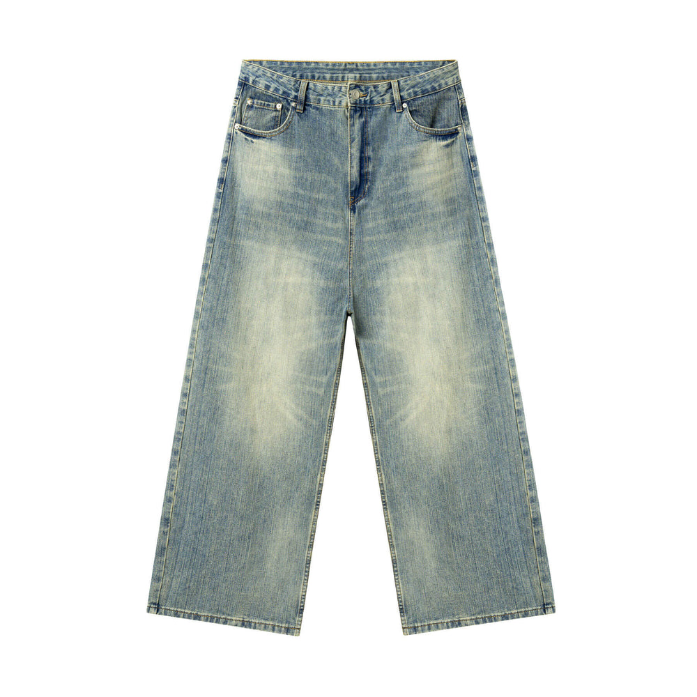 JHYQ Vintage Washed Distressed Jeans | Face 3 Face