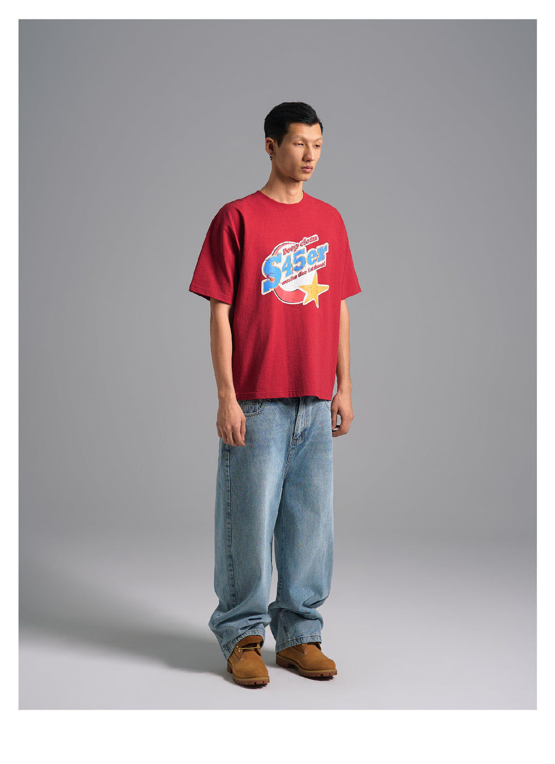 S45 Graffiti Vintage Print Tee | Face 3 Face