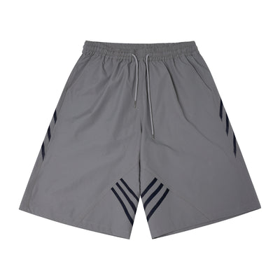 JHYQ Striped Sports Baggy Shorts