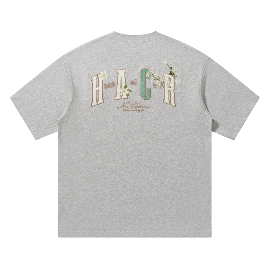 Harsh and Cruel HACR Ethnic Flower Patch Embroidery Tee | Face 3 Face