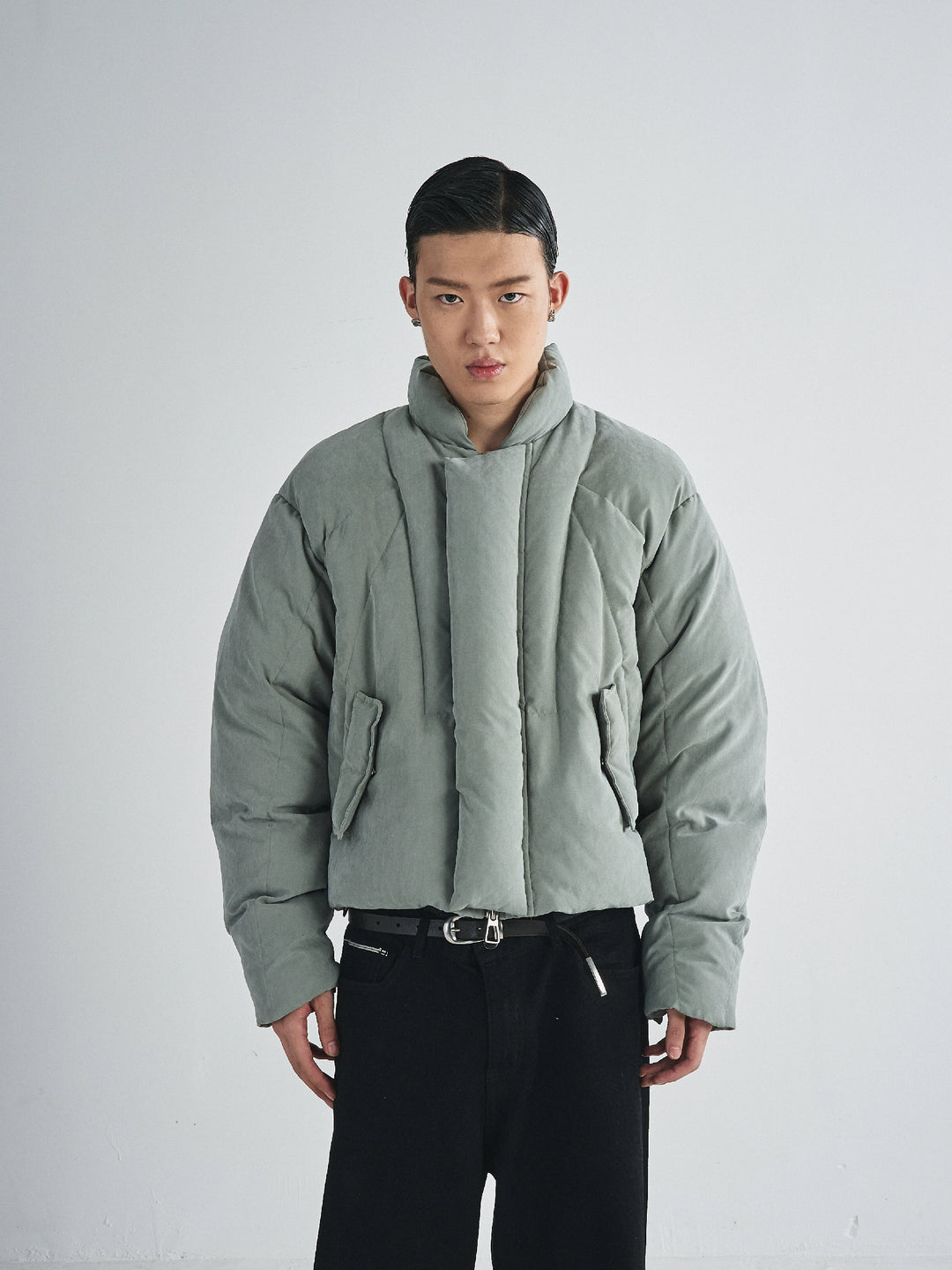 RUSURE Brushed Short Down Jacket | Face 3 Face
