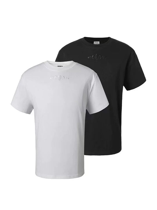 KARMANISTIC Standard Logo Embroidery Boxy Fit Tee | Face 3 Face