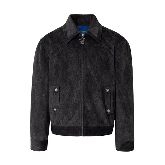 YADcrew Faux Horsehair Racing Jacket | Face 3 Face