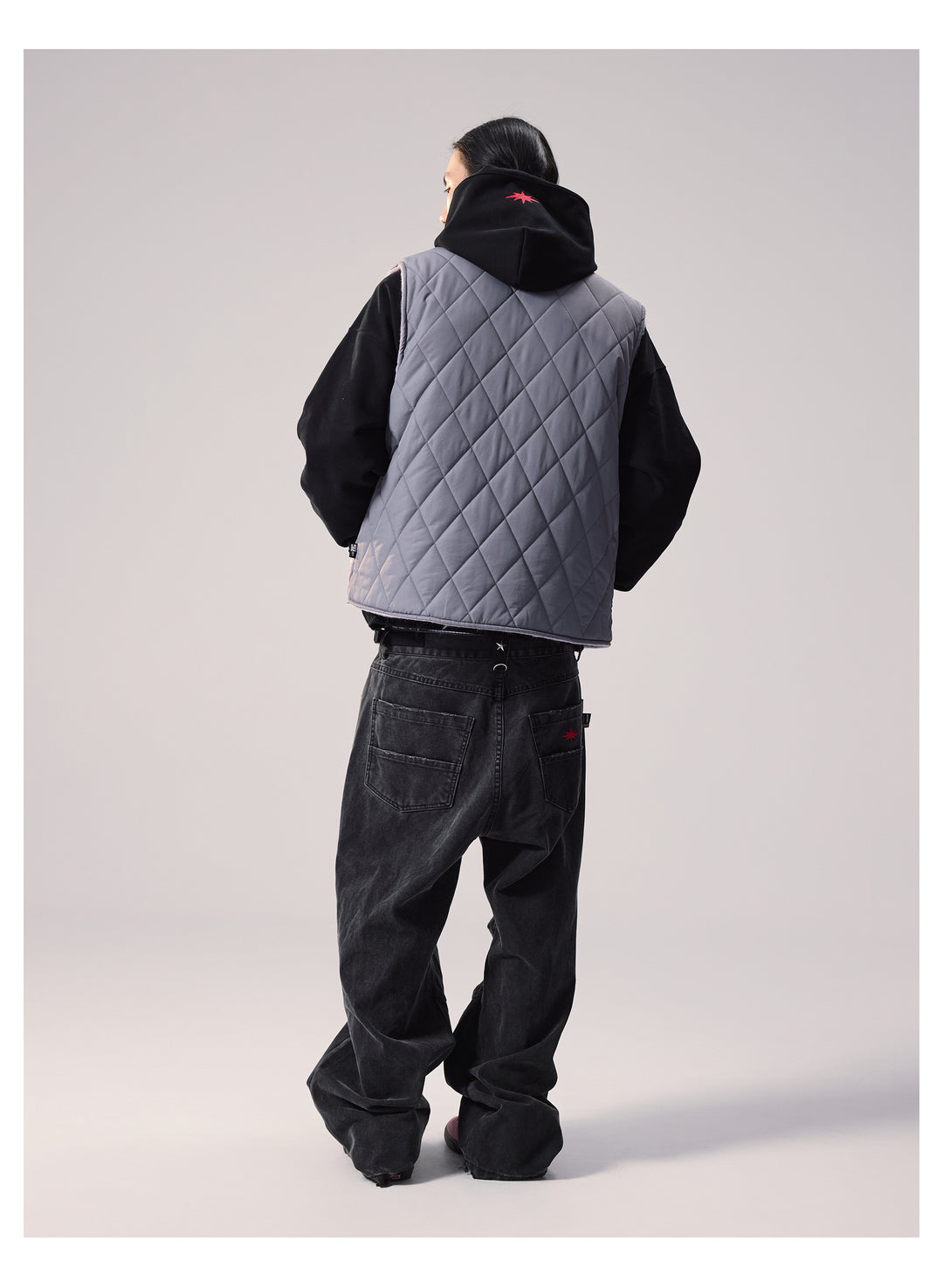 Remedy Fleece Quilted Reversible Vest | Face 3 Face
