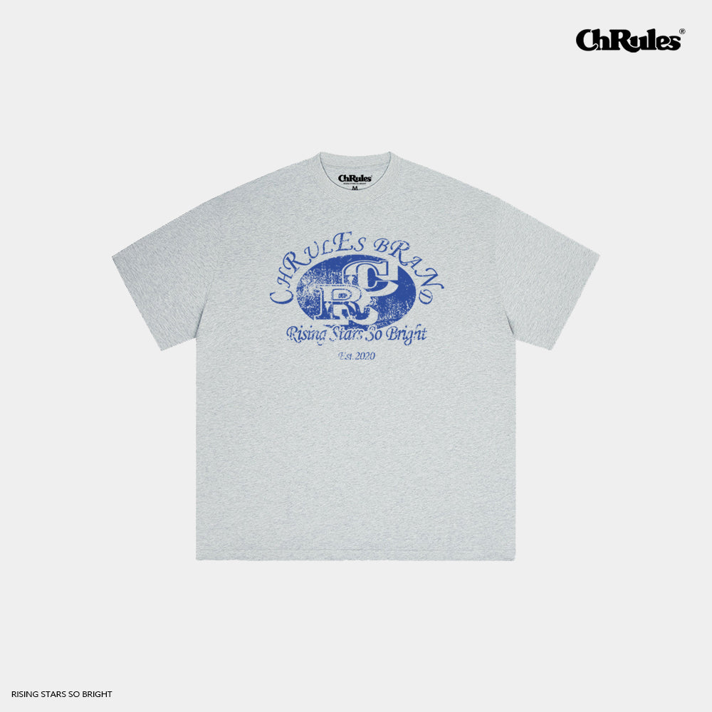 Cashrules / CHRULES Vintage Street Logo Print Tee | Face 3 Face