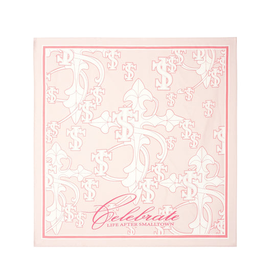 Small Town Kid Cross Logo Square Scarf / Bandana | Face 3 Face