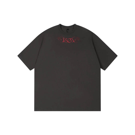 1807 Floral Message Logo 3D Print Distressed Short Sleeve Tee | Face 3 Face