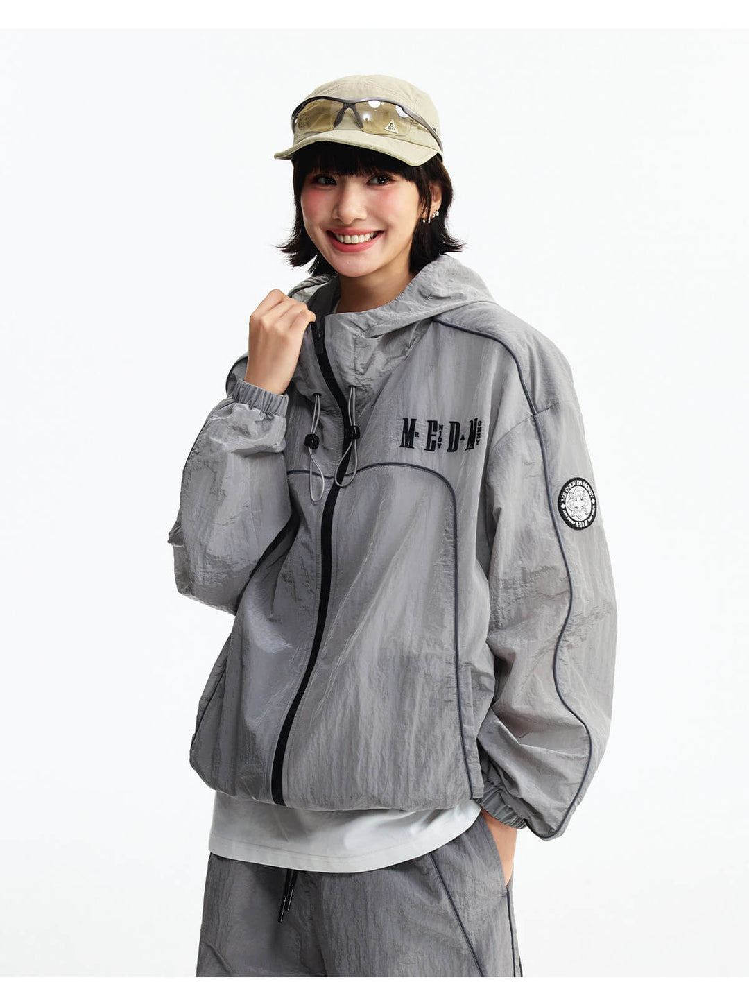 MEDM Lightweight Outdoor Hooded Jacket | Face 3 Face