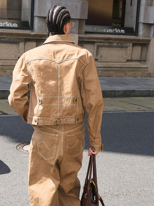 STEEPC Washed Canvas Work Jacket | Face 3 Face