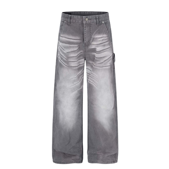 F3F Select Stone Washed Baggy Painter Jeans