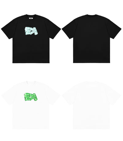 EVILKNIGHT(EK) Solona Basic Logo Print Tee | Face 3 Face