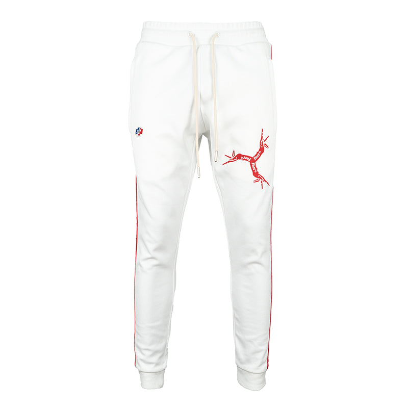 TGFCLUB Embroidered Logo Side Stripe Track Jacket and Track Pants | Face 3 Face