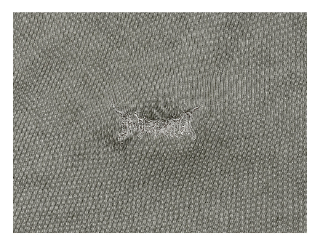UNDERWATER Gray Sand-Washed Faded Deconstructed Tee | Face 3 Face