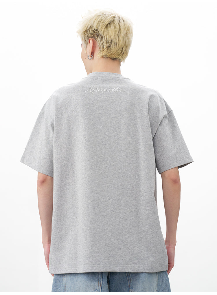 AFGK Pearl Patch Embroidered Tee | Face 3 Face
