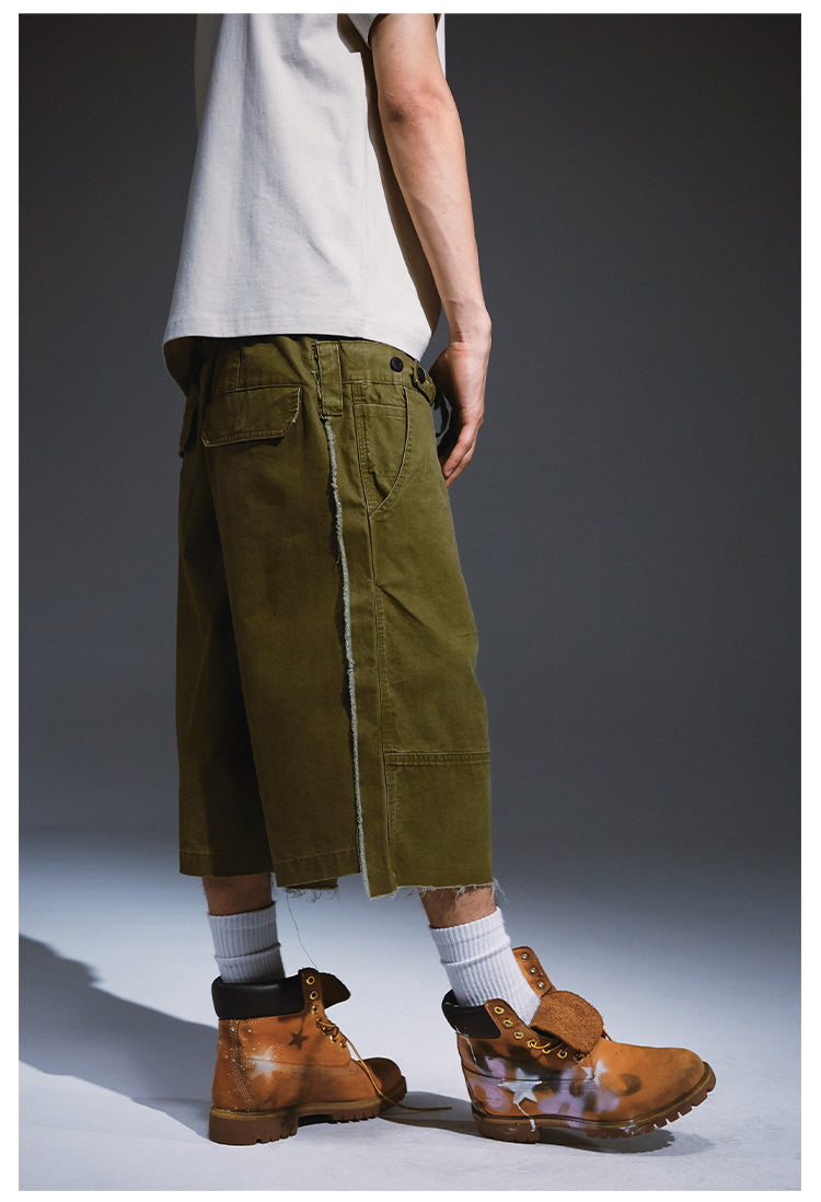 Remedy Double Layer Baggy Work Shorts | Face 3 Face
