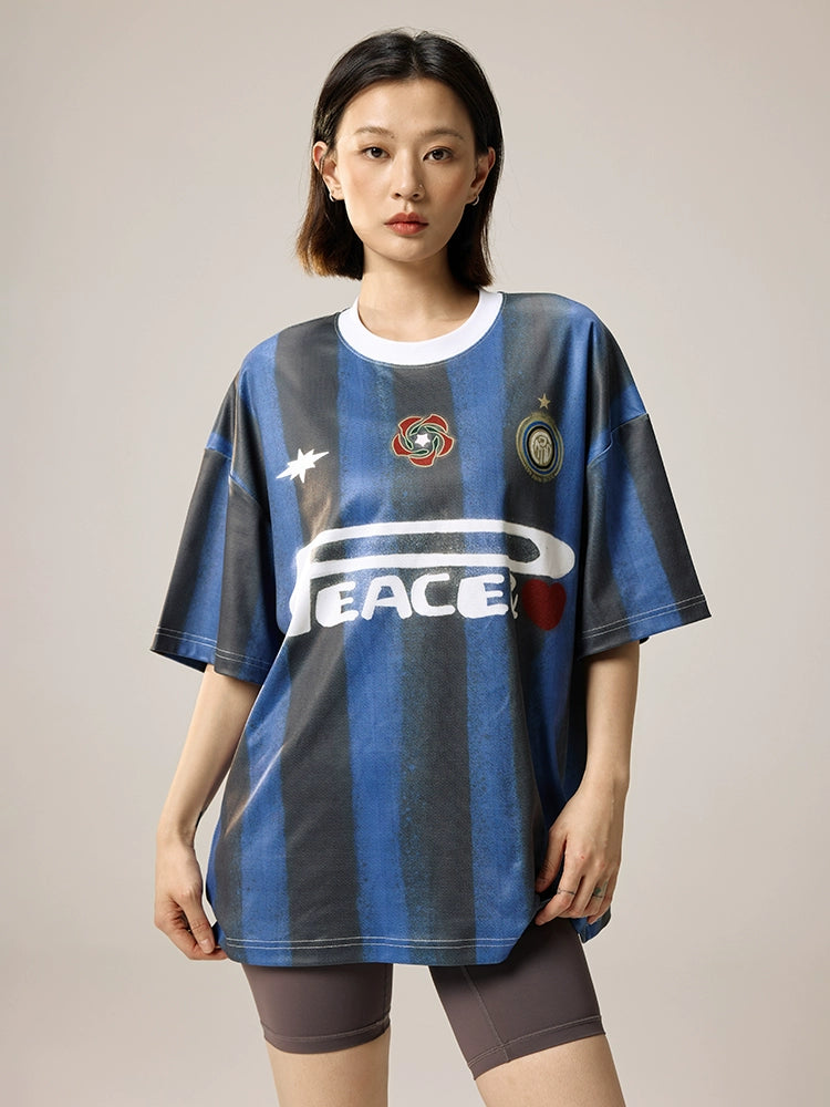 Remedy Peace and Love Digital Soccer Jersey Tee | Face 3 Face