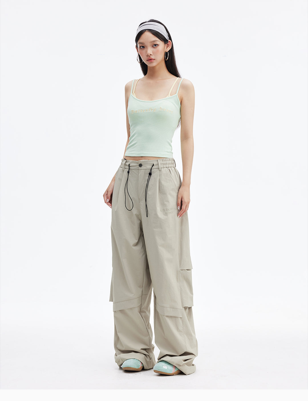 MEDM Quick Dry Utility Pleated Pants | Face 3 Face