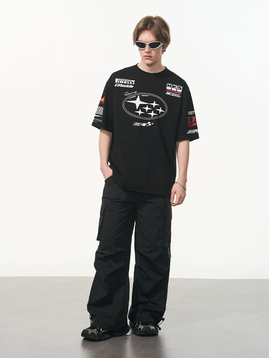 Harsh and Cruel Race Car Printed Tee