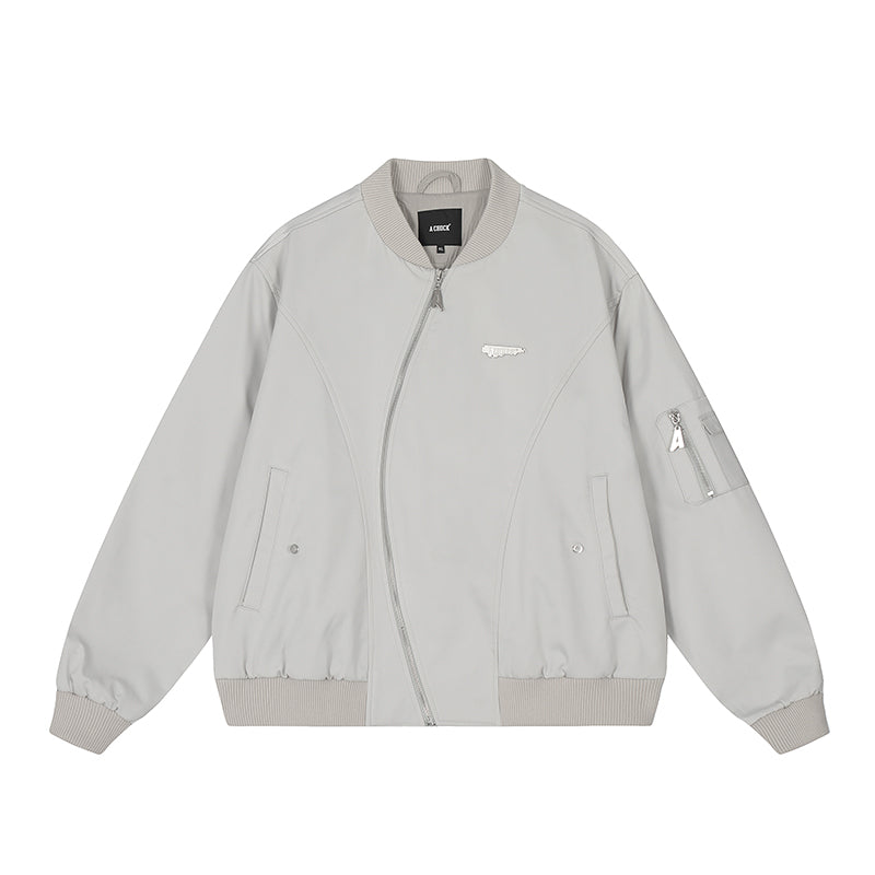 Achock Personalized Zipper Bomber Jacket