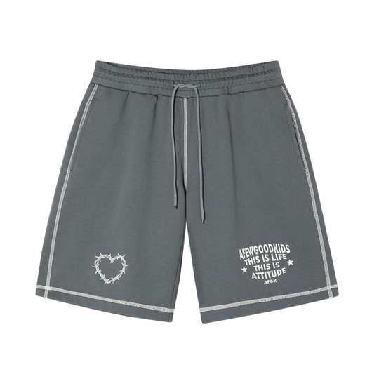 AFGK Bright Line Sweat Shorts