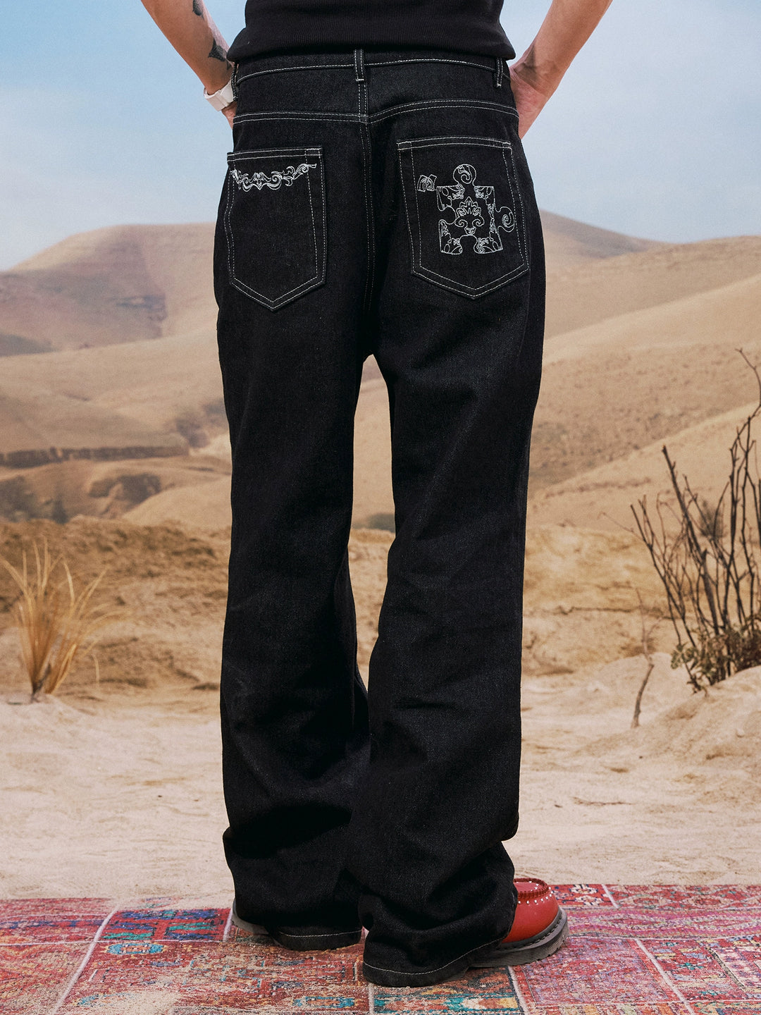 YADcrew Metal Snap Clip Fly Jeans | Face 3 Face