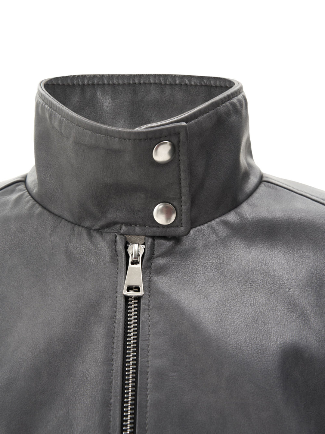 KARMANISTIC Racing Short Leather Jacket | Face 3 Face