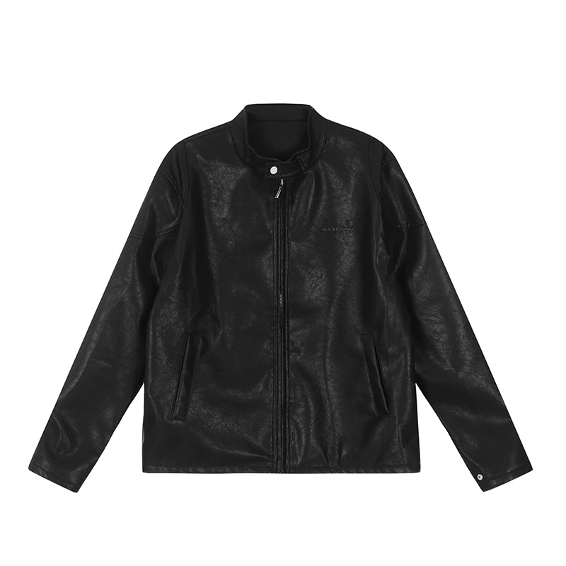 biker jacket | Leather Motorcycle Jacket | Face 3 Face