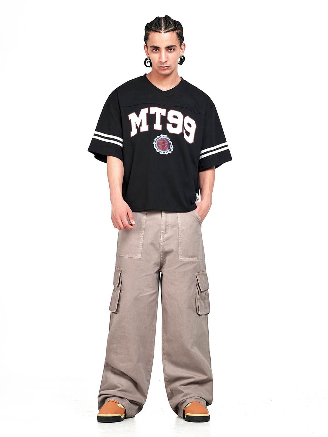 F3F Select Light Gray Utility Cargo Pants