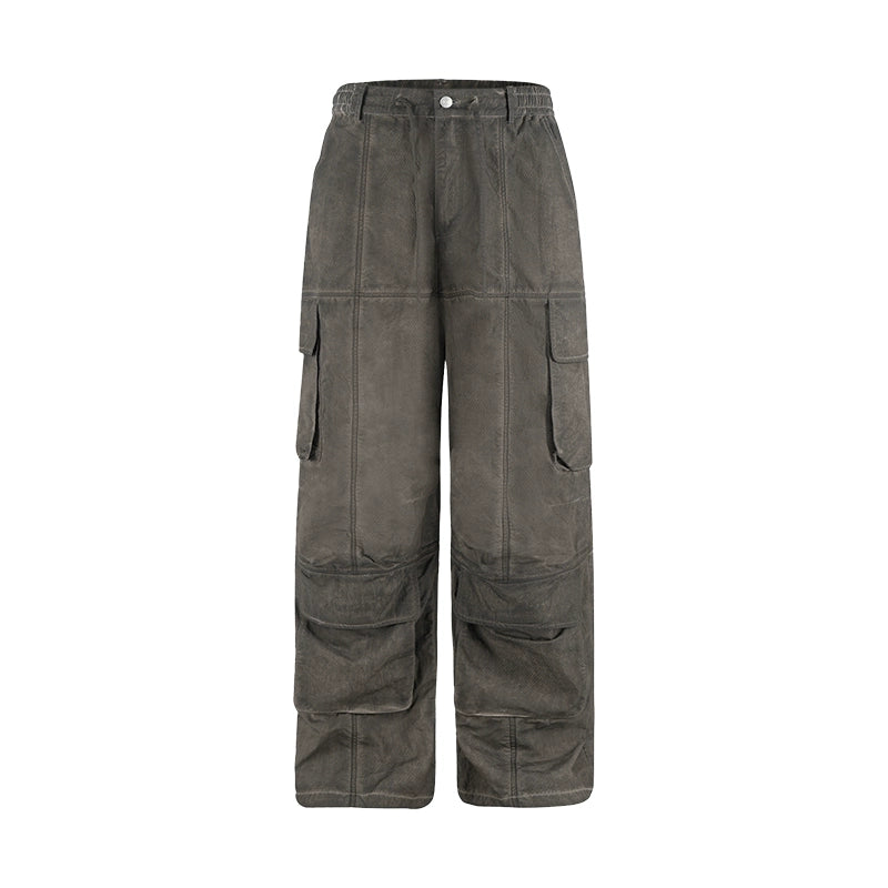 Labt Gradient Wash Multi Pocket Cargo Pants | Face 3 Face