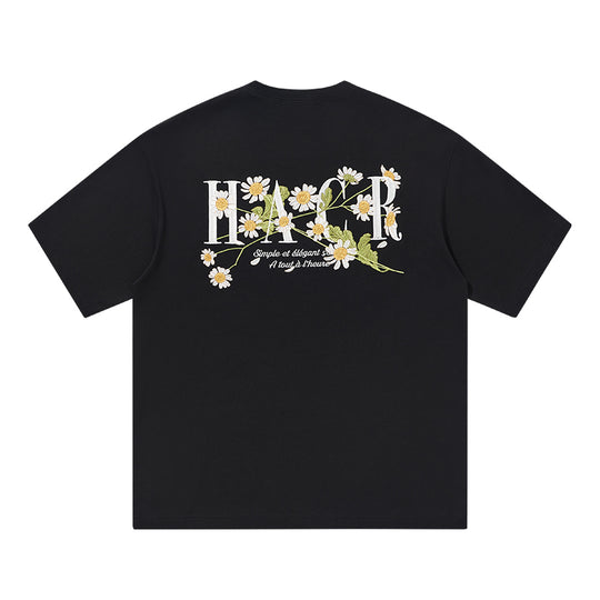 Harsh and Cruel Street Floral Embroidery Tee